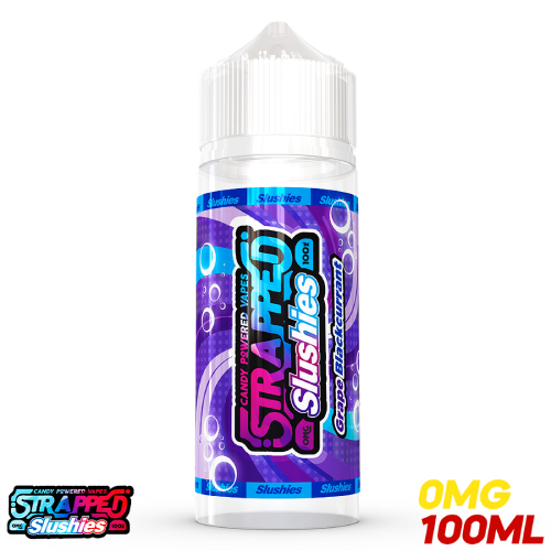 Strapped Slushies E Liquid - Grape Blackcurrant - 100ml