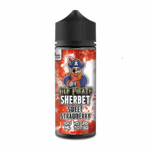 Old Pirate E Liquid Sherbet - Sweet Strawberry - 100ml
