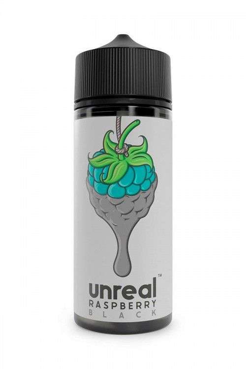 Unreal Raspberry E Liquid - Black - 100ml