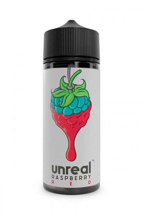 Unreal Raspberry E Liquid - Red - 100ml