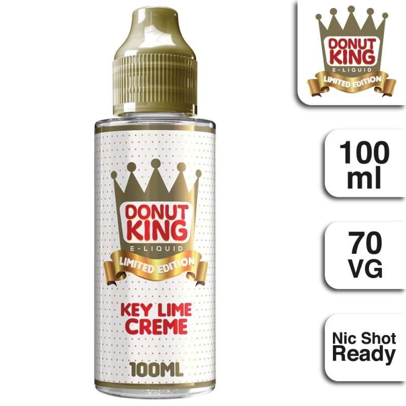 Donut King E Liquid Limited Edition - Key Lime Creme - 100ml