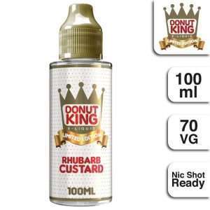 Donut King E Liquid Limited Edition - Rhubarb Custard - 100ml