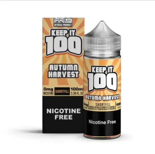 Keep It 100 E Liquid - Autumn Harvest - 100ml