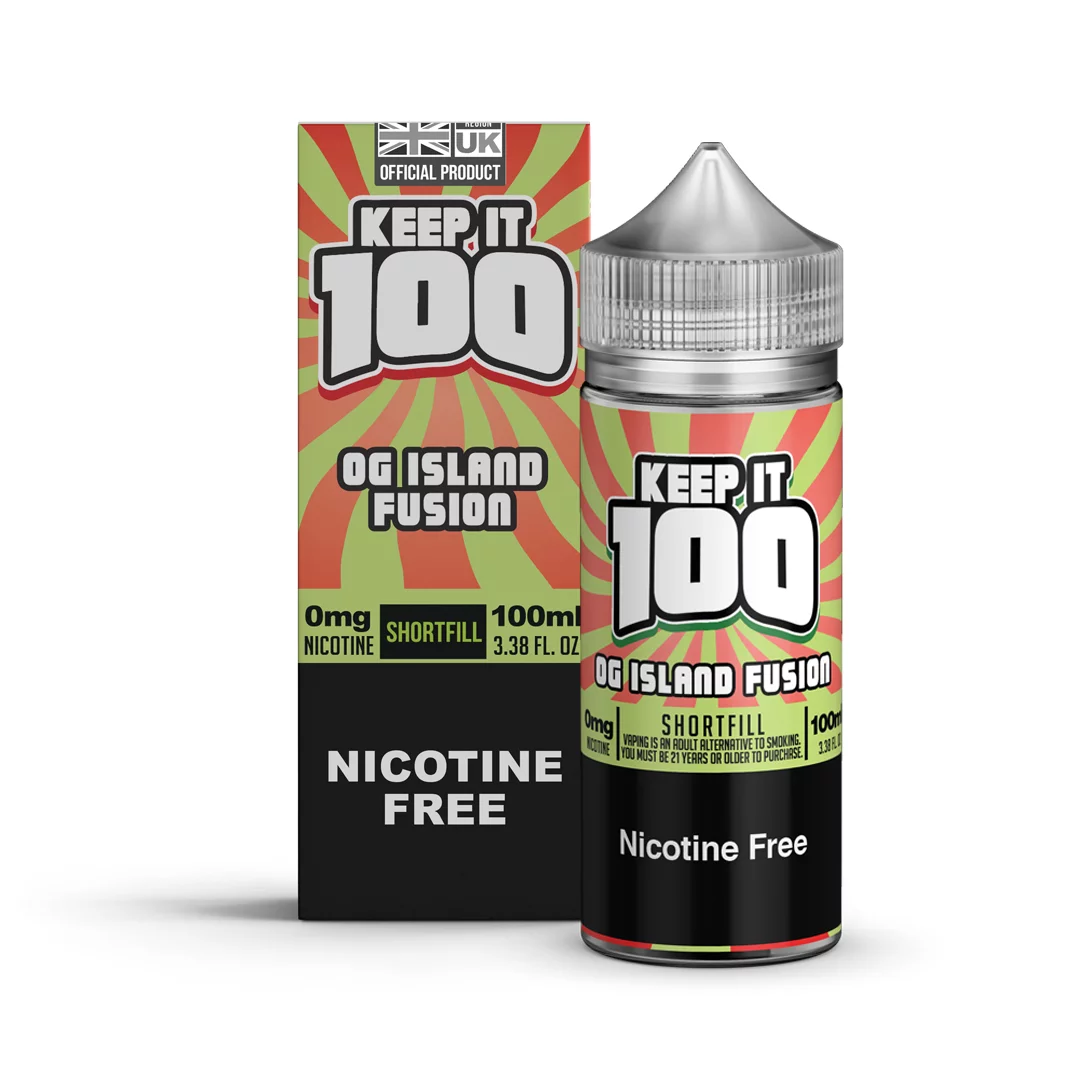 Keep It 100 E Liquid - OG Island Fusion - 100ml