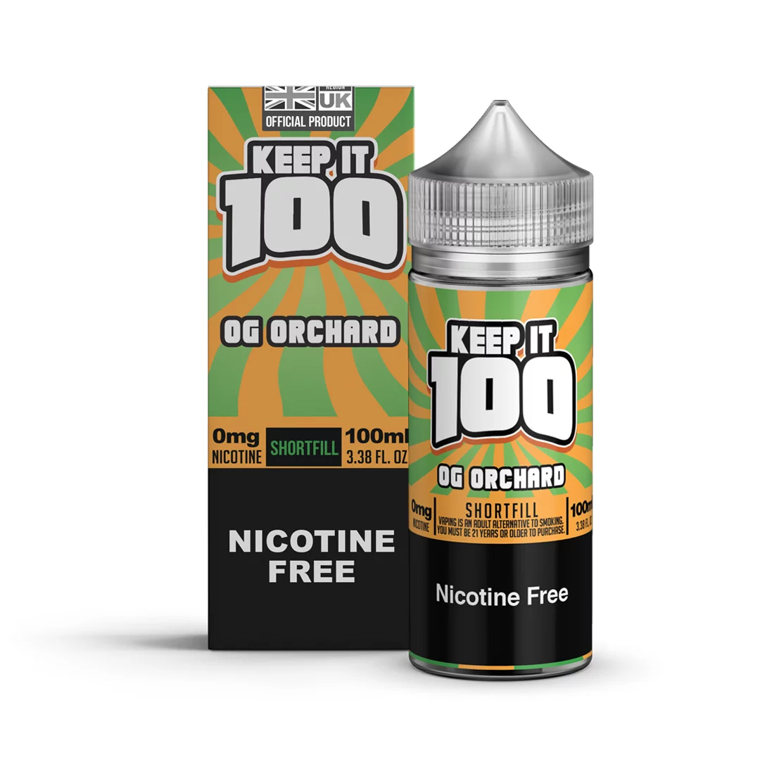 Keep It 100 E Liquid - OG Orchard - 100ml