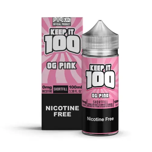  Keep It 100 E Liquid - OG Pink - 100ml 