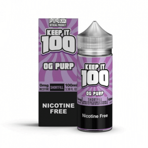 Keep It 100 E Liquid - OG Purp - 100ml