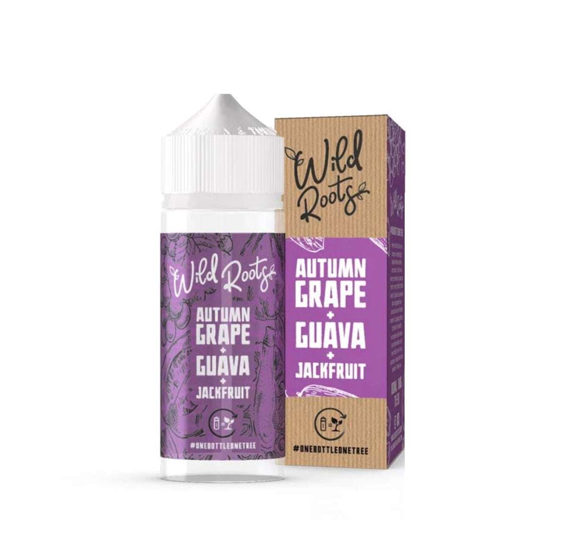 Wild Roots E Liquid - Autumn Grape Guava Jackfruit - 100ml