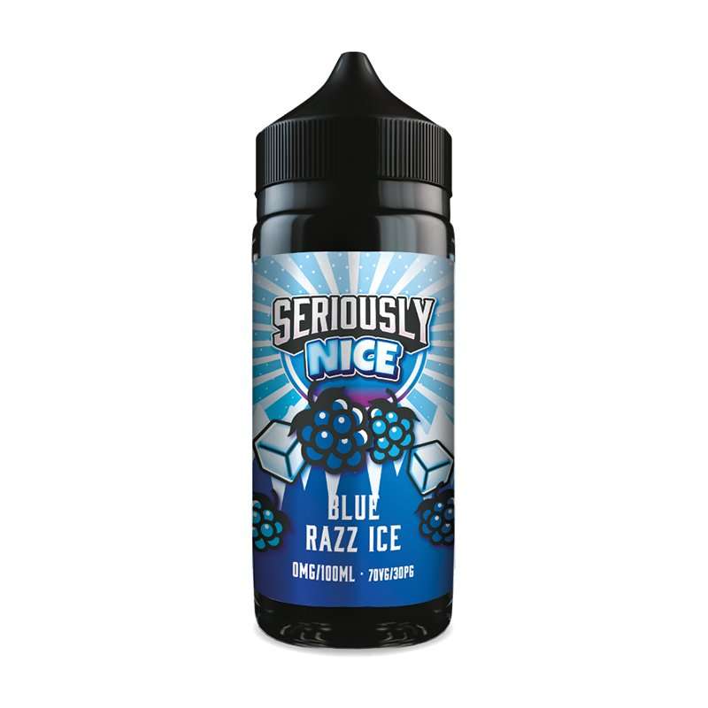 Blue Razz Ice Shortfill E-Liquid by Doozy Seriously Nice 100ml