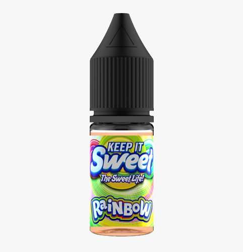  Rainbow Nic Salt E-Liquid by Keep It Sweet 10ml 