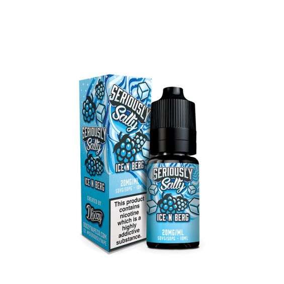 Ice N Berg Nic Salt E-Liquid by Doozy Seriously Soda 10ml