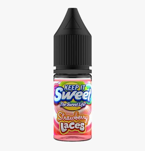  Strawberry Laces Nic Salt E-Liquid by Keep It Sweet 10ml 