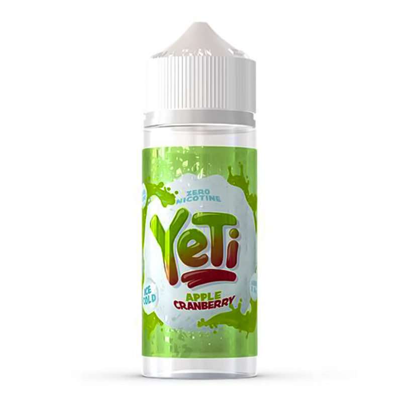 Yeti Eliquid Ice Cold - Apple Cranberry - 100ml