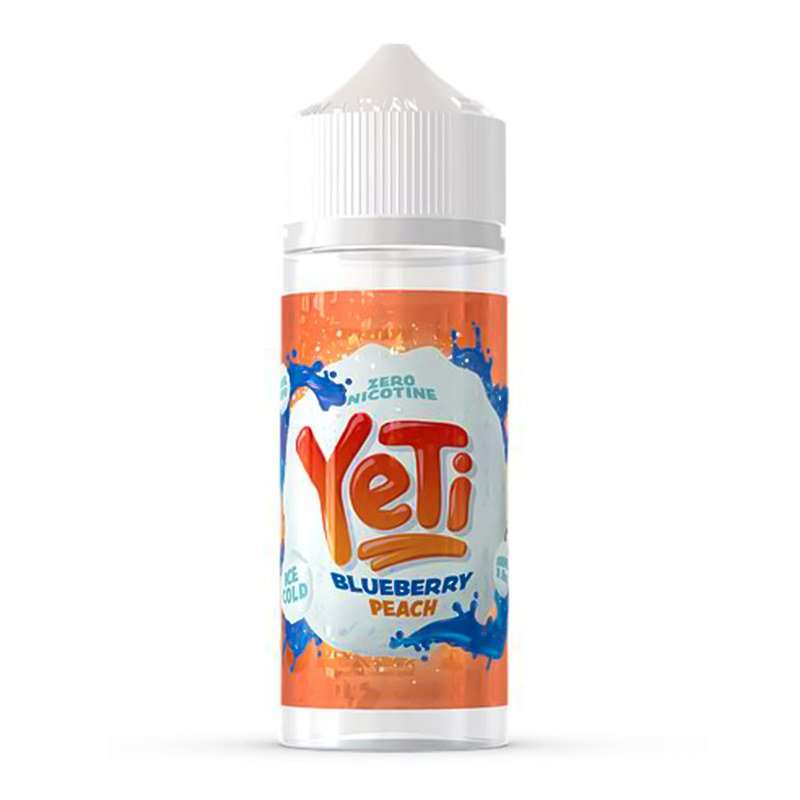 Yeti Eliquid Ice Cold - Blueberry Peach - 100ml