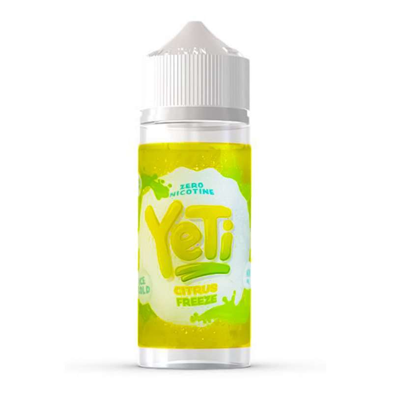 Yeti Eliquid Ice Cold - Citrus Freeze - 100ml