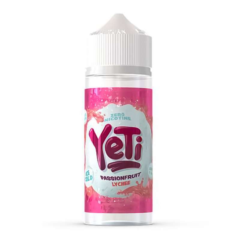 Yeti Eliquid Ice Cold- Passionfruit Lychee - 100ml