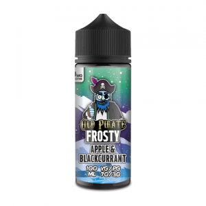 Old Pirate E Liquid Frosty - Apple & Blackcurrant - 100ml