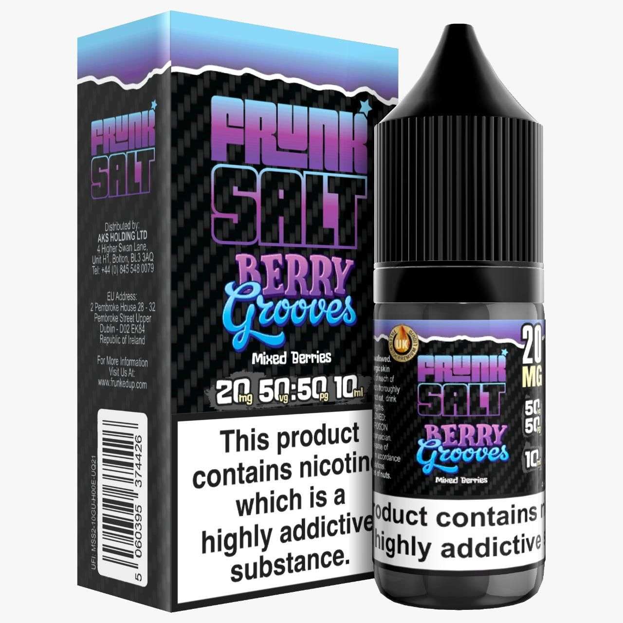 Frunk Nic Salt - Berry Grooves - 10ml