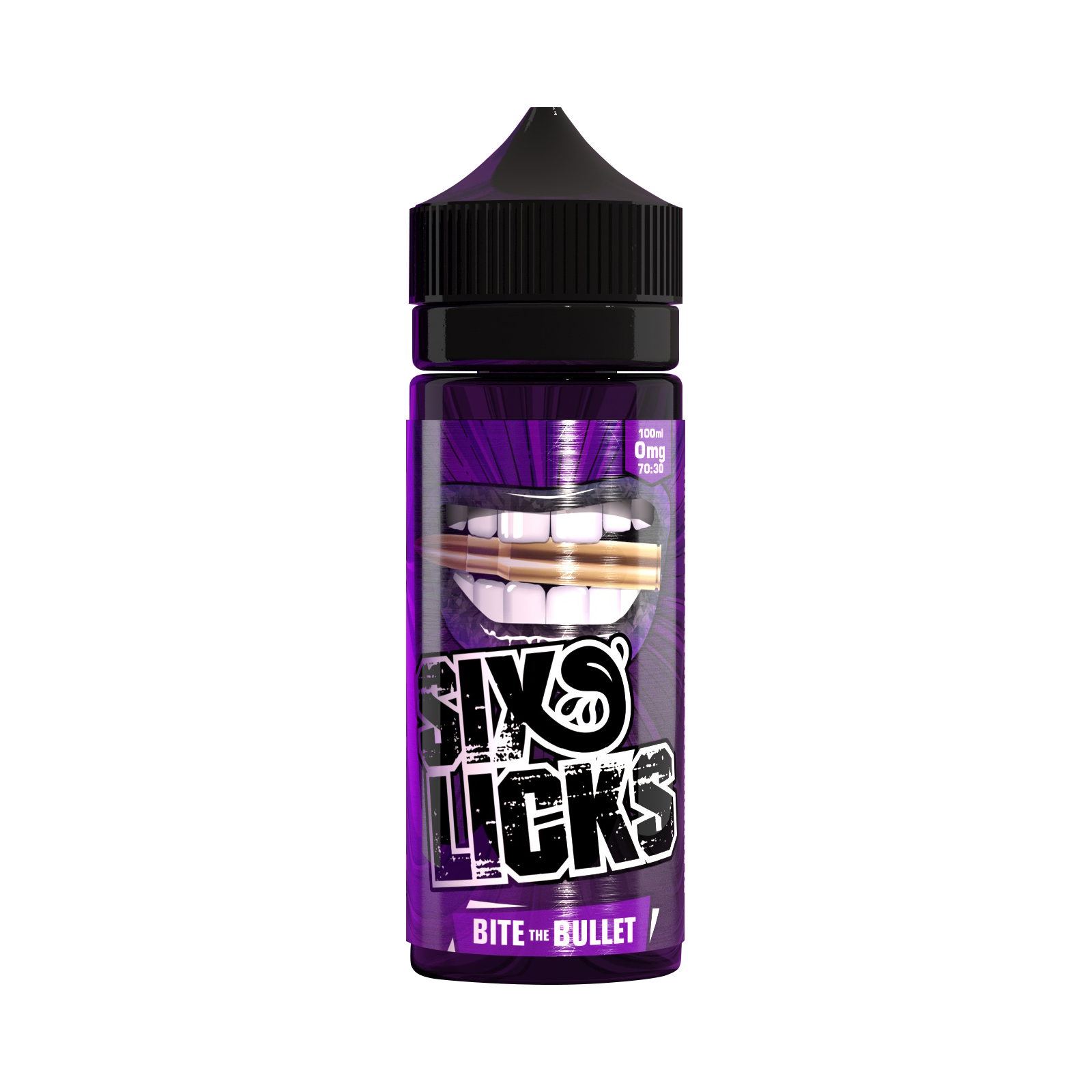  Six Licks E Liquid - Bite the Bullet - 100ml 