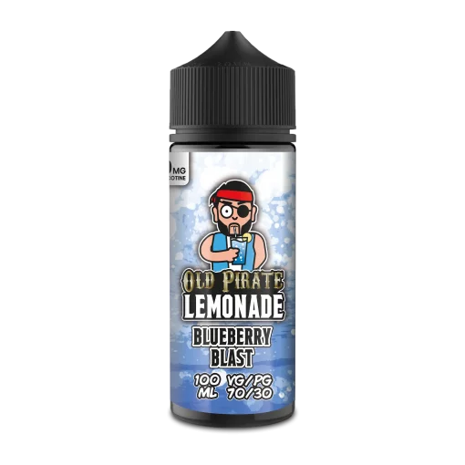 Old Pirate E Liquid Lemonade - Blueberry Blast - 100ml