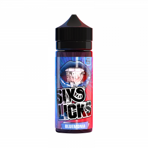 Six Licks E Liquid - Bluemonia - 100ml