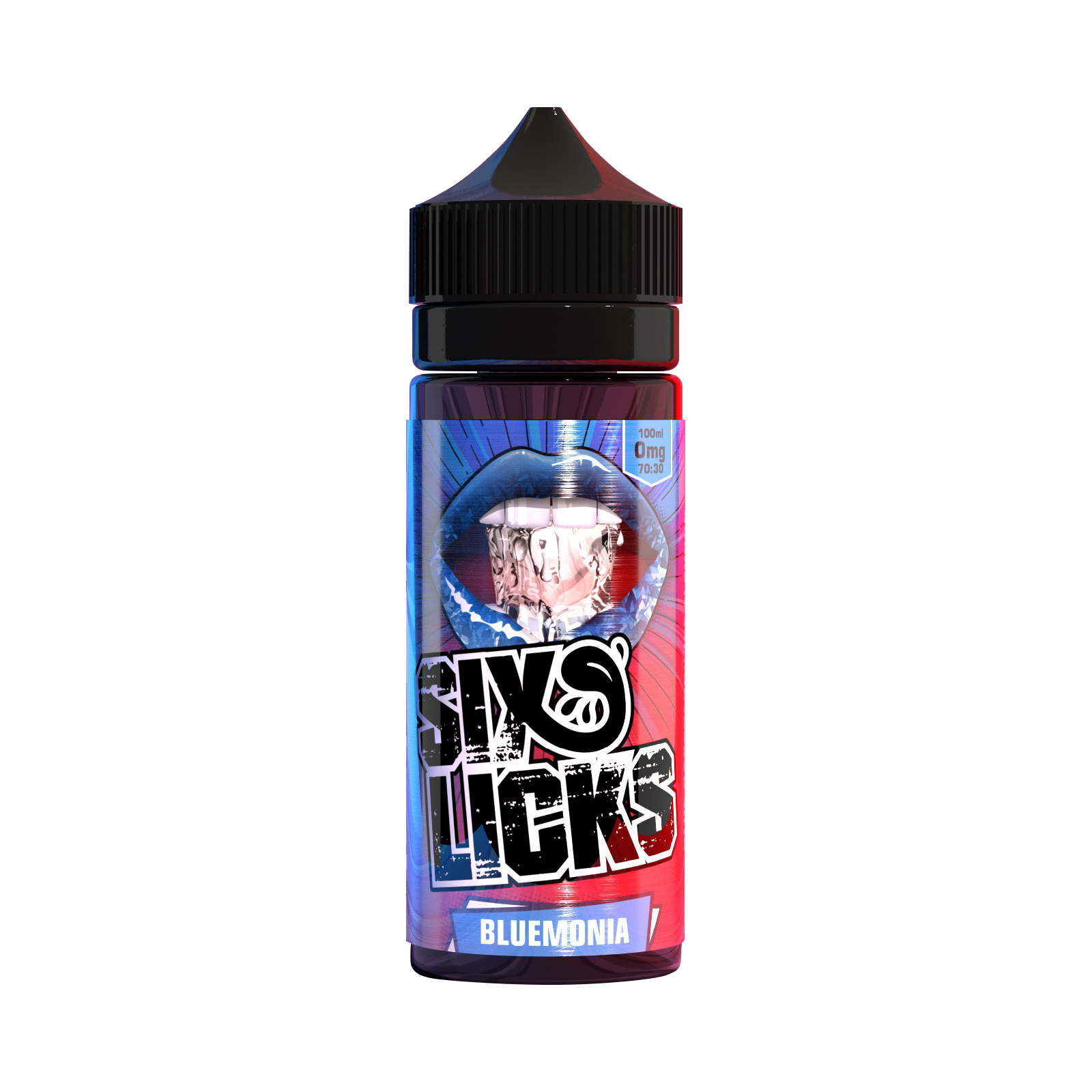  Six Licks E Liquid - Bluemonia - 100ml 