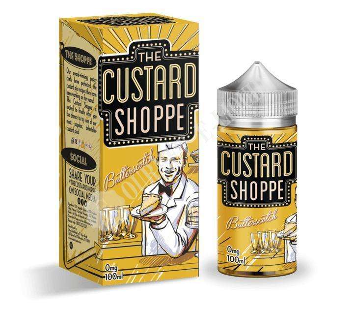  The Custard Shoppe E Liquid - Butterscotch - 100ml 