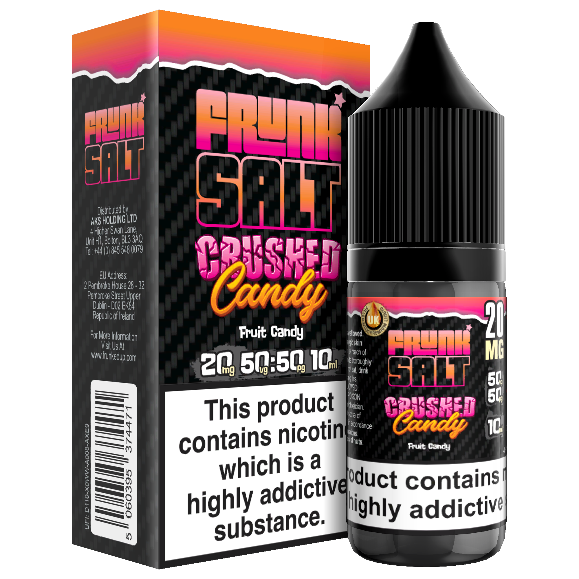 Frunk Nic Salt - Crushed Candy - 10ml