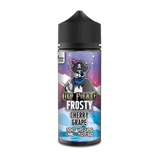 Old Pirate E Liquid Frosty - Cherry Grape - 100ml