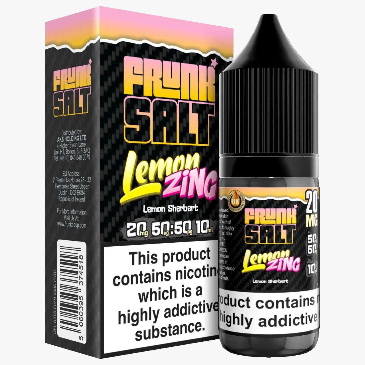 Frunk Nic Salt - Lemon Zing - 10ml