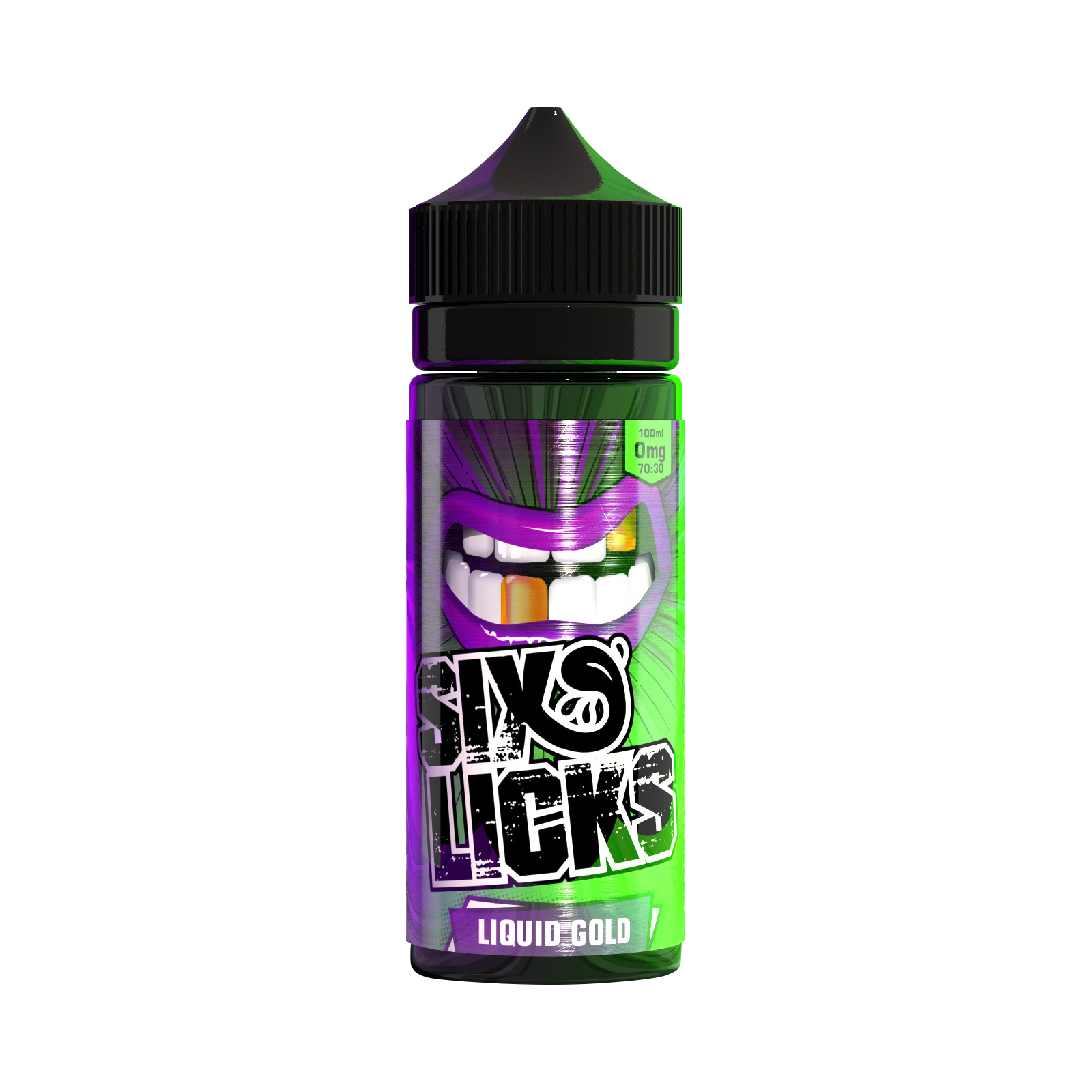 Six Licks E Liquid - Liquid Gold - 100ml