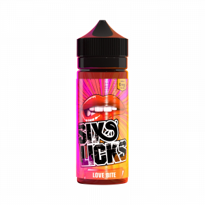 Six Licks E Liquid - Love Bite - 100ml