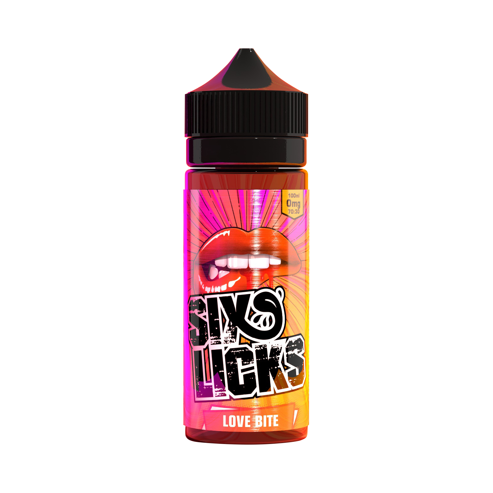  Six Licks E Liquid - Love Bite - 100ml 