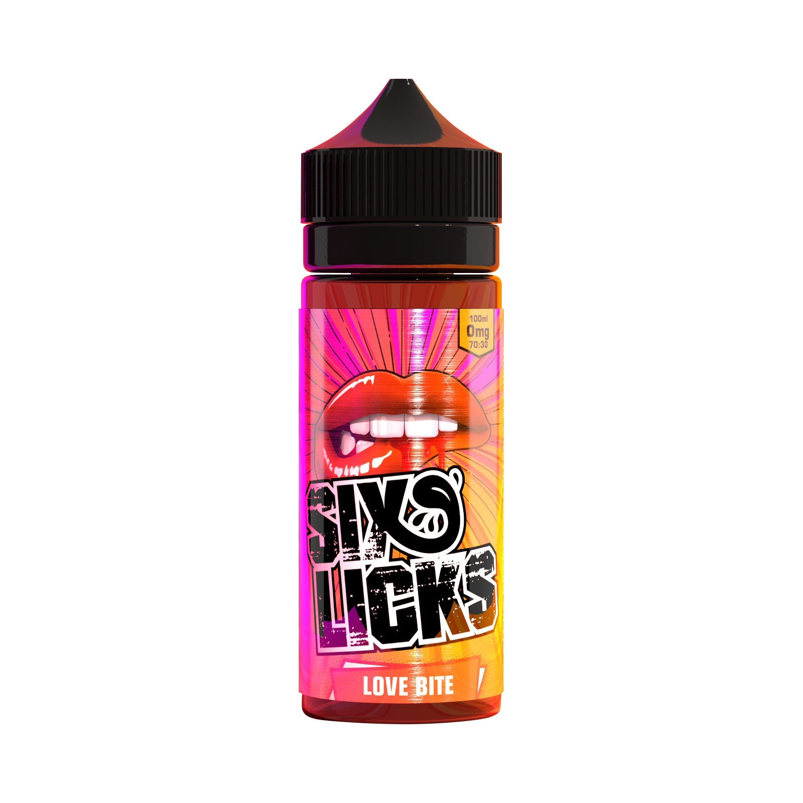 Six Licks E Liquid - Love Bite - 100ml