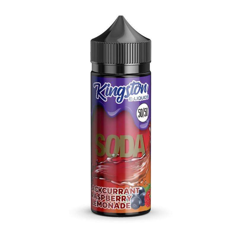 Kingston Soda 50/50 - Blackcurrant Raspberry Lemonade - 100ml