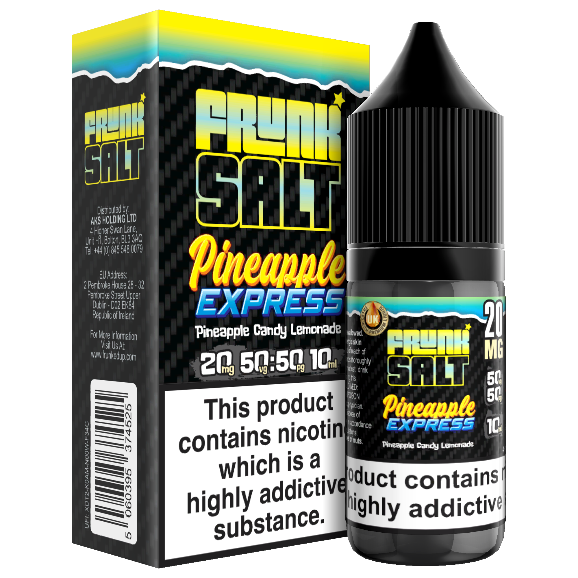  Pineapple Express Nic Salt E-Liquid by Frunk 10ml 
