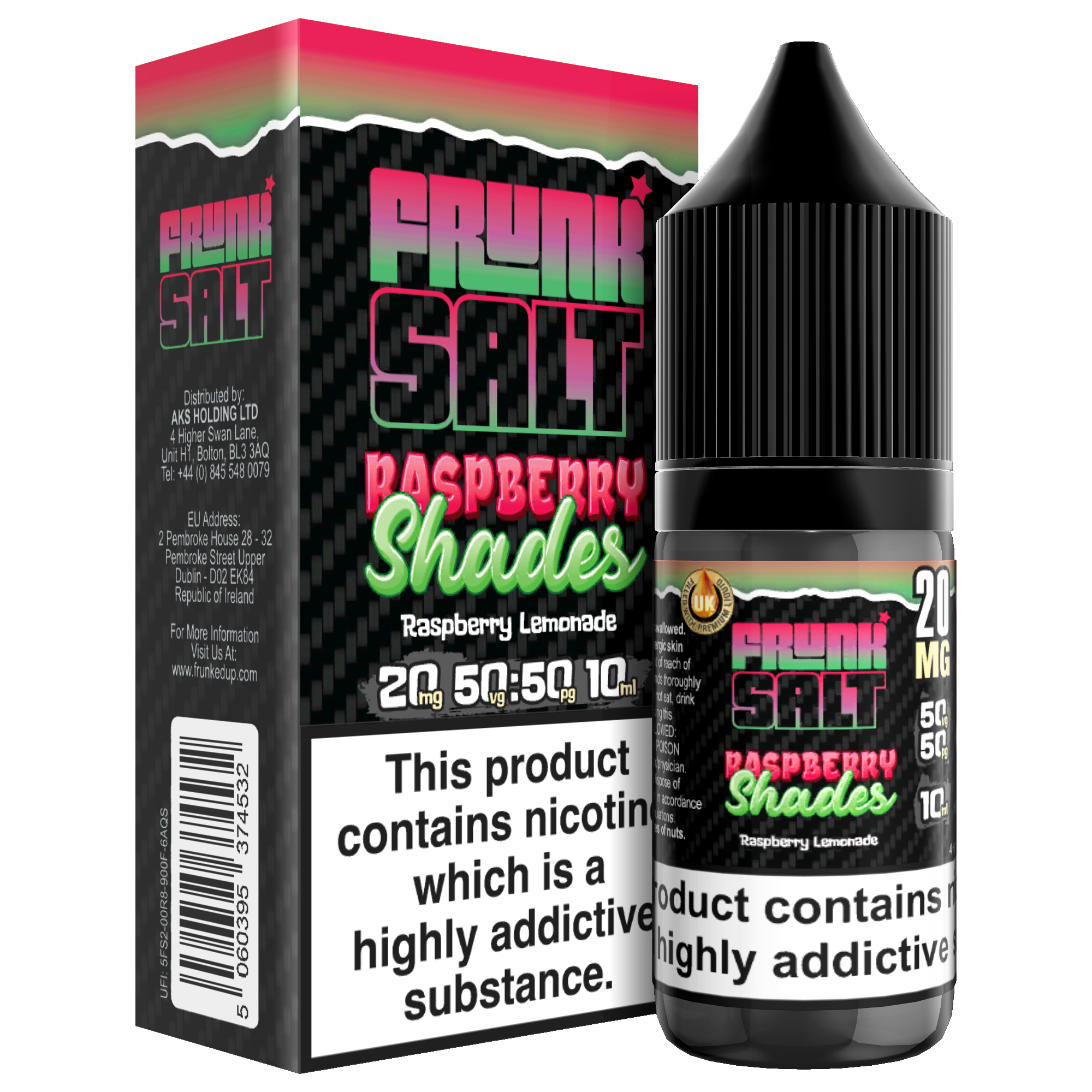 Frunk Nic Salt - Raspberry Shades - 10ml