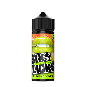 Six Licks E Liquid - Elderpower - 100ml