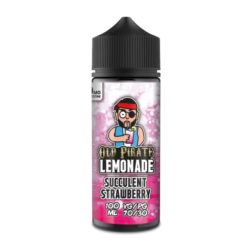 Old Pirate E Liquid Lemonade - Succulent Strawberry - 100ml