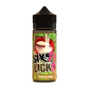 Six Licks E Liquid - Truth or Pear - 100ml
