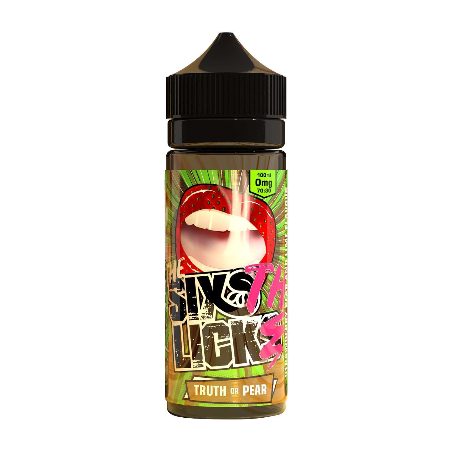  Six Licks E Liquid - Truth or Pear - 100ml 