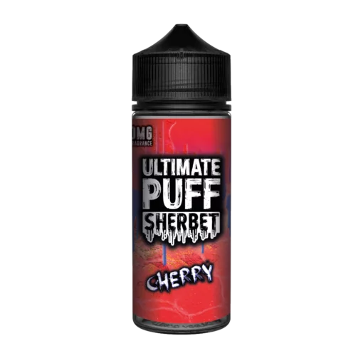  Ultimate Puff Sherbet E Liquid - Cherry - 100ml 