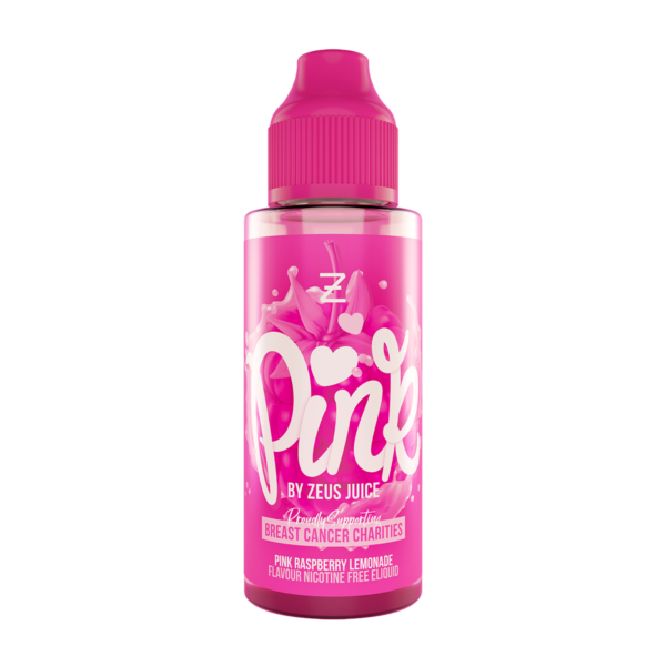 Zeus Juice E Liquid - Pink Raspberry Lemonade - 100ml