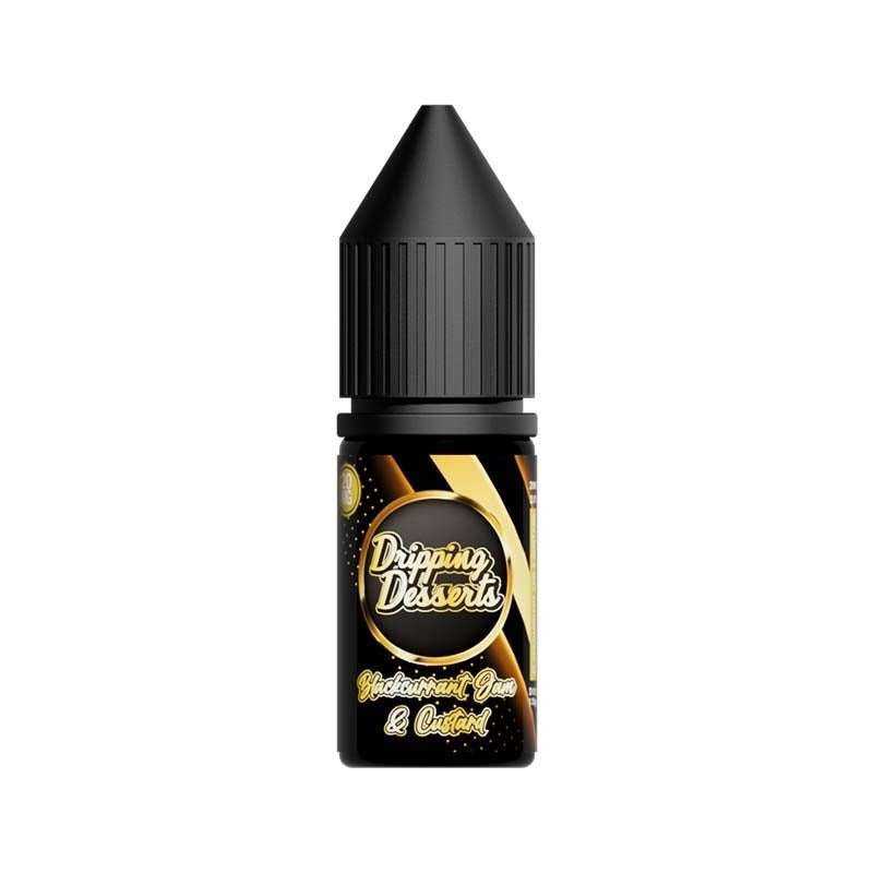 Blackcurrant Jam & Custard Nic Salt E-Liquid by Dripping Dessert 10ml