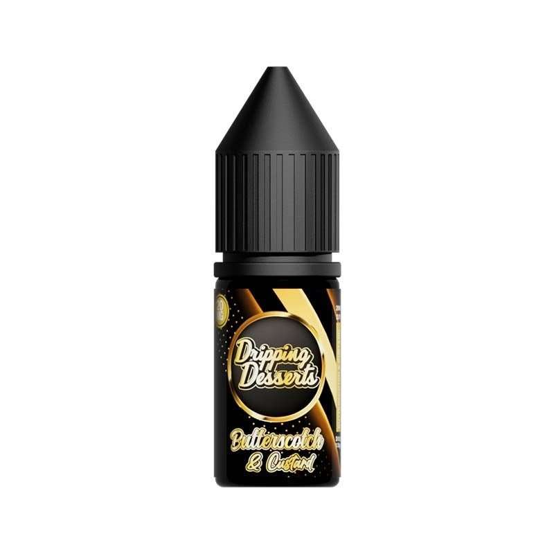 Butterscotch & Custard Nic Salt E-Liquid by Dripping Dessert 10ml