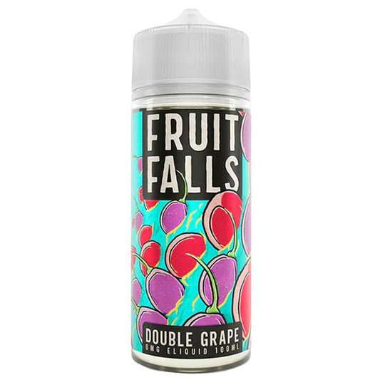  Fruit Falls E Liquid - Double Grape - 100ml 