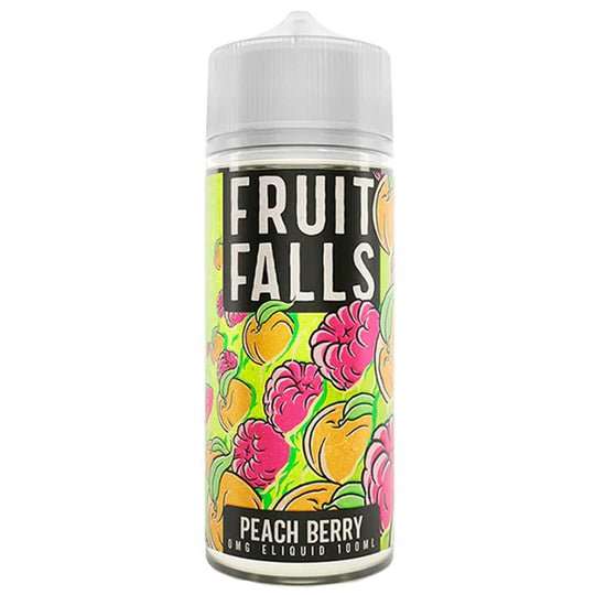  Fruit Falls E Liquid - Peach Berry - 100ml 
