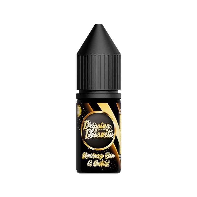 Strawberry Jam & Custard Nic Salt E-Liquid by Dripping Dessert 10ml