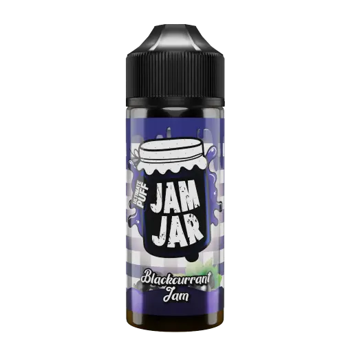  Ultimate Puff Jam Jar E Liquid - Blackcurrant Jam - 100ml 