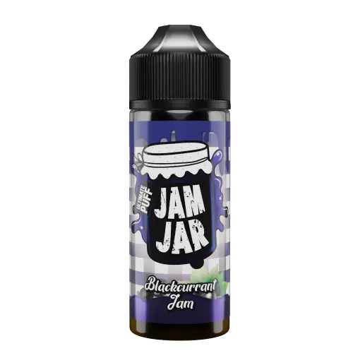 Ultimate Puff Jam Jar E Liquid - Blackcurrant Jam - 100ml